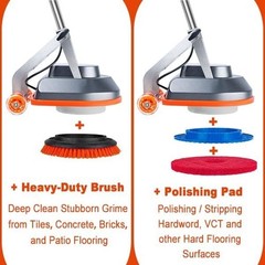Complete Floor Cleaning Solution: Heavy Duty Orbital Scrubber & Polisher Machine