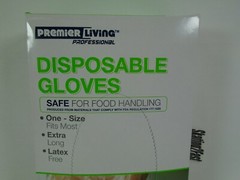 Disposable Gloves 500 Latex Free Clear Gloves Premier Living Professional