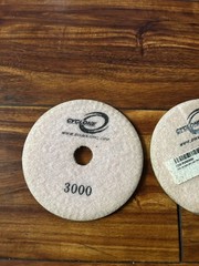 Cyclone wet polish pad 5″ 3000 grit, dark green (2 pads)