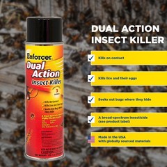 Enforcer Dual Action Insect Killer – 17 oz (Case of 12) – 1047651 – Protects For