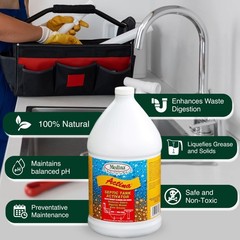 Medina Actina Septic Tank Treatment Natural Biological Enzyme Liquid For Waste