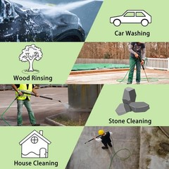 PWACCS Pressure Washer Hose for Power Washer – 3600 PSI Kink Resistant Pre