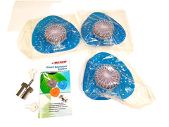 Betco #91538-00 Smart Valve Urinal Screen Combo Pack Ocean Breeze