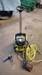 RYOBI 2000 PSI 1.2 GPM Electric Wheel-Mounted Pressure Washer RY142022VNM