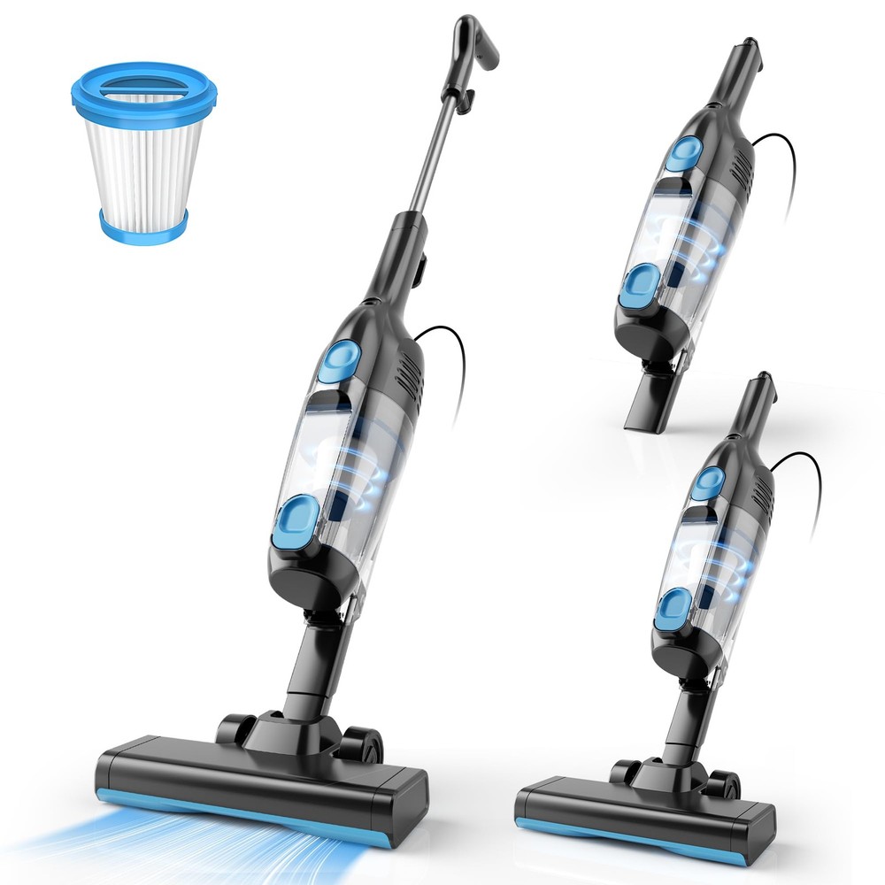 Vazone R6X Corded Stick Vacuum Cleaners For Home 20Kpa Powerful Suction Stick