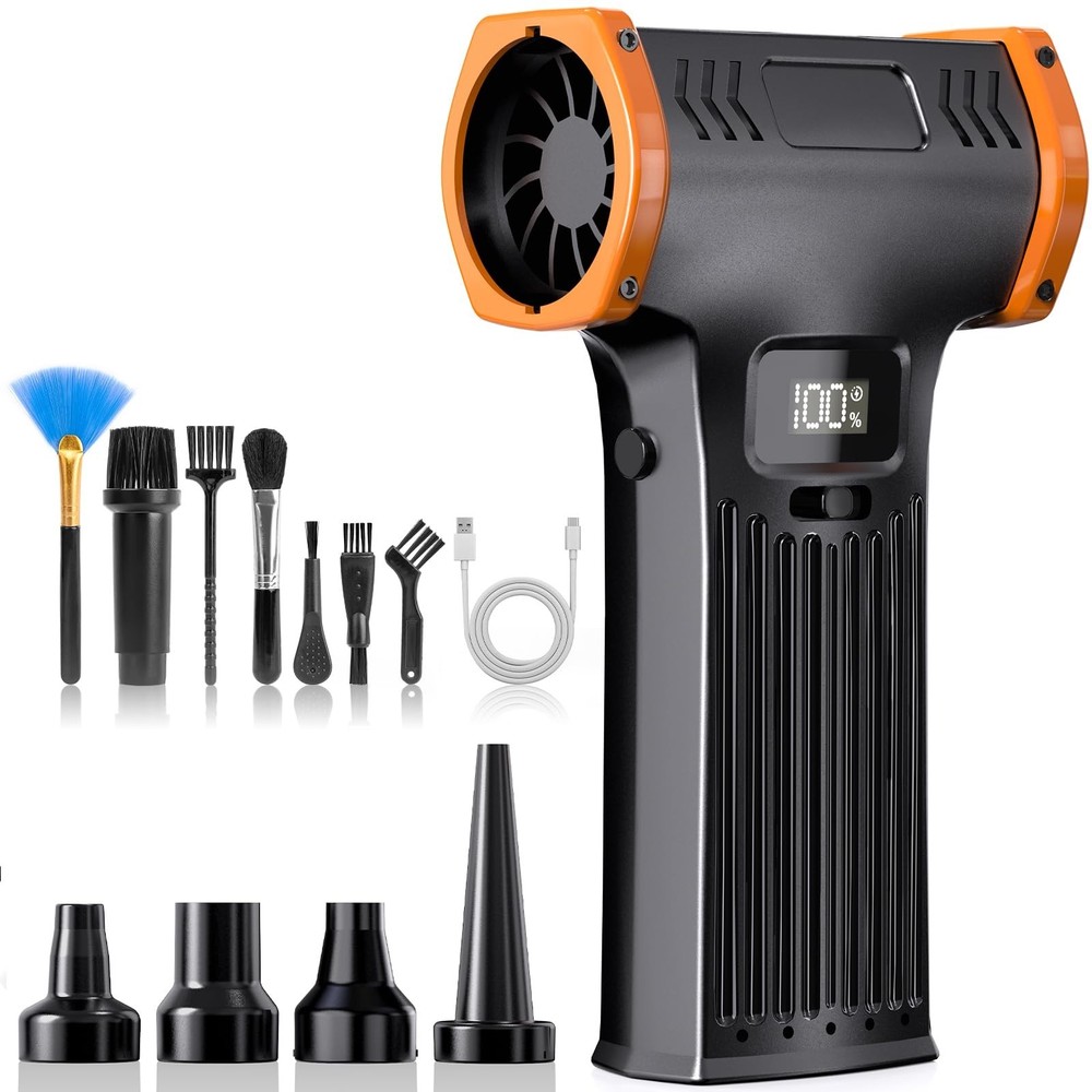 150000RPM Electric Air Duster: Continuously Variable Speed ​​Powerfu