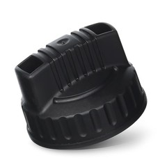 73185 Replacement Part New Drain Cap Wet/Dry Vacs Shop Vacuums, Medium, Black