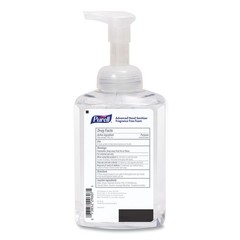 PURELL 500904CT 515 mL Pump Bottle Hand Sanitizer Foam – Fragrance-Free 4/CT New