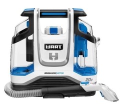 HART HPSP25B 20V Cordless Spot Cleaner Kit With 4Ah Battery and Charger