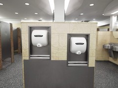 XLERATOR XL-BW Automatic High Speed Hand Dryer with White Thermoset Plastic C…