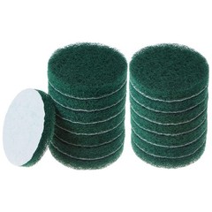 15pcs Drill Power Brush 4″ Tile Scrubber Scouring Pad, 180-240 Grit