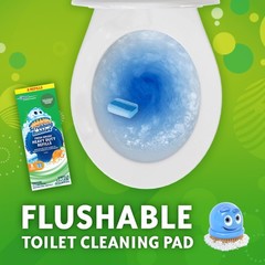 Scrubbing Bubbles Toilet Bowl Wand Cleaner 8 Count (Pack of 1), White