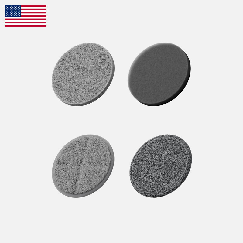 Hoto 4 Pcs Replacement Pads Compatible Hoto Flexi Cordless Electric Spin