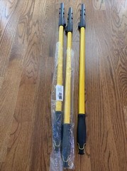 Rubbermaid 2018789 Maximizer Yellow Extendable Quick Change Handle 35-1/2″ Lot 3