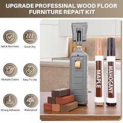 Laminate Floor Repair Kit, 6 Color Linoleum Hard Wax Touch B-6 Colors