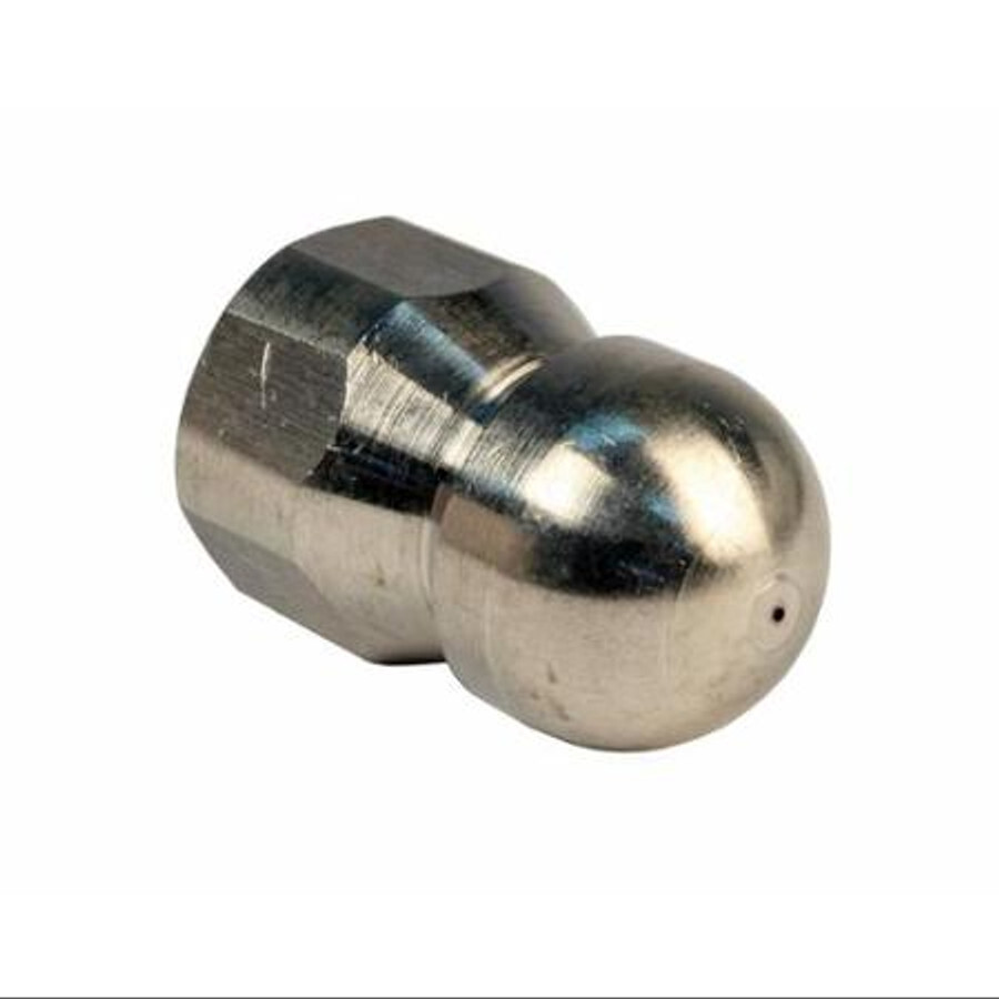 MTM Hydro 17.0851 Fixed Sewer Jetting Nozzle SS 3/8″ NPTF 12.0