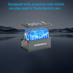 36 Volt 105Ah Lithium Battery for Nilfisk Tennant Nobles Floor Scrubber Sweeper