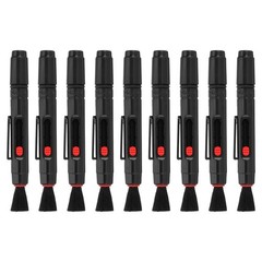 Camera Dusting Brush, Multifunction Cleaning Brush Lens Cleaning Pen,9 Pcs Red