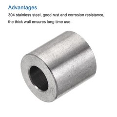 MECCANIXITY Weld Coupling 304 Stainless Steel 1/8 NPT Female Half Threaded Welda