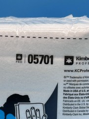 Kimberly-Clark WypAll L40 White Wiper Towels 12×12.5 56 Count 05701 USA