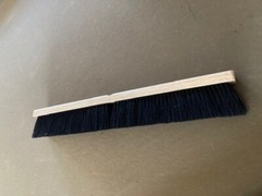 Carlisle Black Tampico 24″ Floor Shop Broom Fine medium sweep Hardwood block