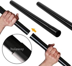 Huiaway 3 Pcs 1.25inch 32mm Vacuum Extension Wand 1 1/4″ 3 Pcs, Black 3