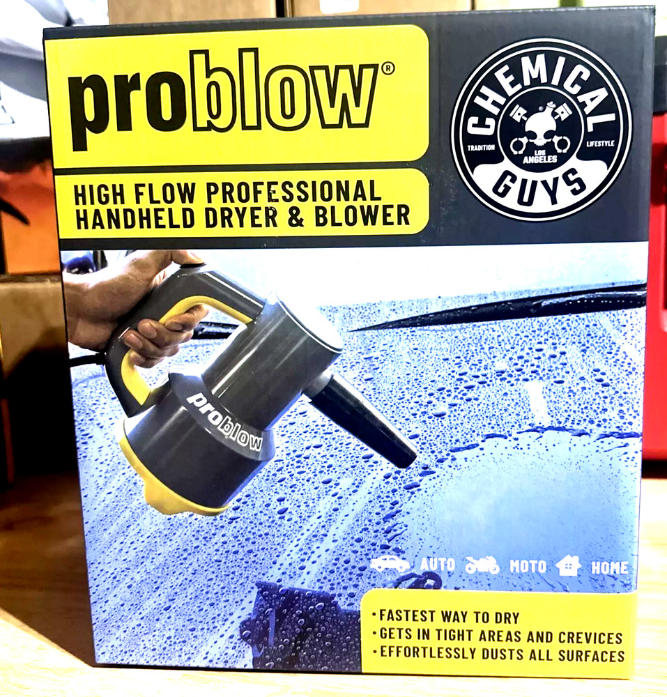Chemical Guys EQP403 – ProBlow High Flow Professional Handheld Dryer & Blower