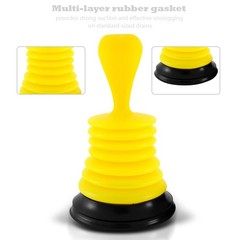Meadow Lane Small 7″ Sink Plunger – Mini Clog Remover for Kitchen & Bathroom …
