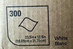 Kimberly Clark Wypall Brand Heavy Duty Foodservice Cloths 05925 ~ 300CT ~ READ