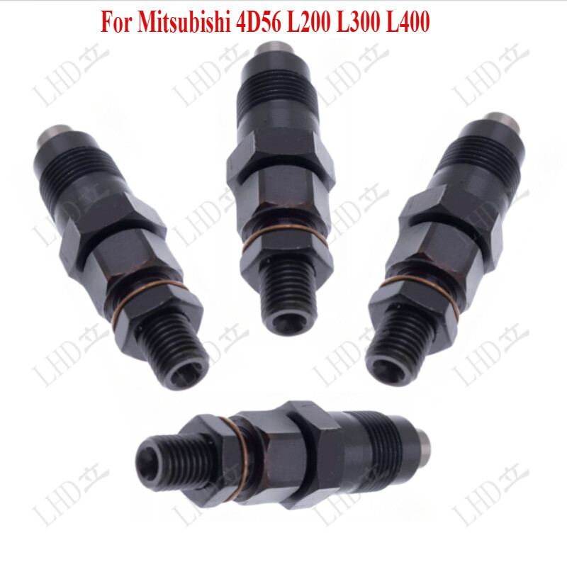 4X Fuel Injector MD196607 9 430 610 179 For Mitsubishi 4D56 L200 L300 L400 New：