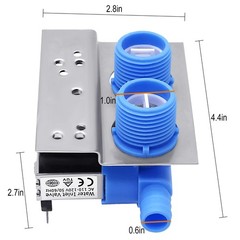 Washer Water Inlet Valve 285805 Upgraded Blue Black Replacement Part