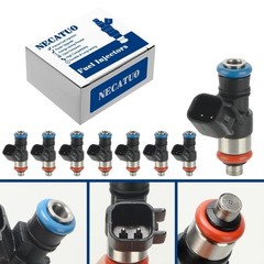0280158051 Fuel Injectors (Set of 8) Compatible with Chevrolet Camaro Corvett…