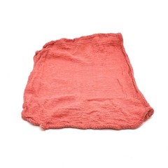 PT722 12 Inch x 14 Inch Red Shop Towel – 100% Cotton – 3/Pack