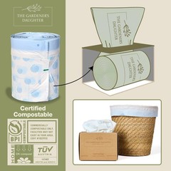The Gardener’S Daughter The Gardeners Daughter Compostable 4 Gallon Trash Bags