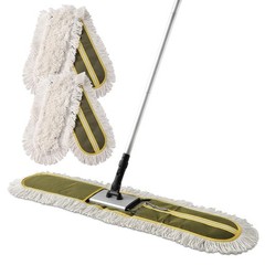 36″ Commercial Dust Mops for Floor Cleaning Heavy Duty Floor Duster Mop with …