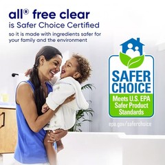 all free clear, Original, Liquid Laundry 82.5 Fl Oz (Pack of 1), Clear