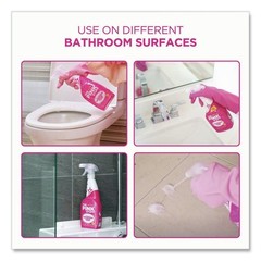 Rust-Oleum 823787CT 25.4 oz Bathroom Foam Cleaner – Fruity Scent (4/Carton) New