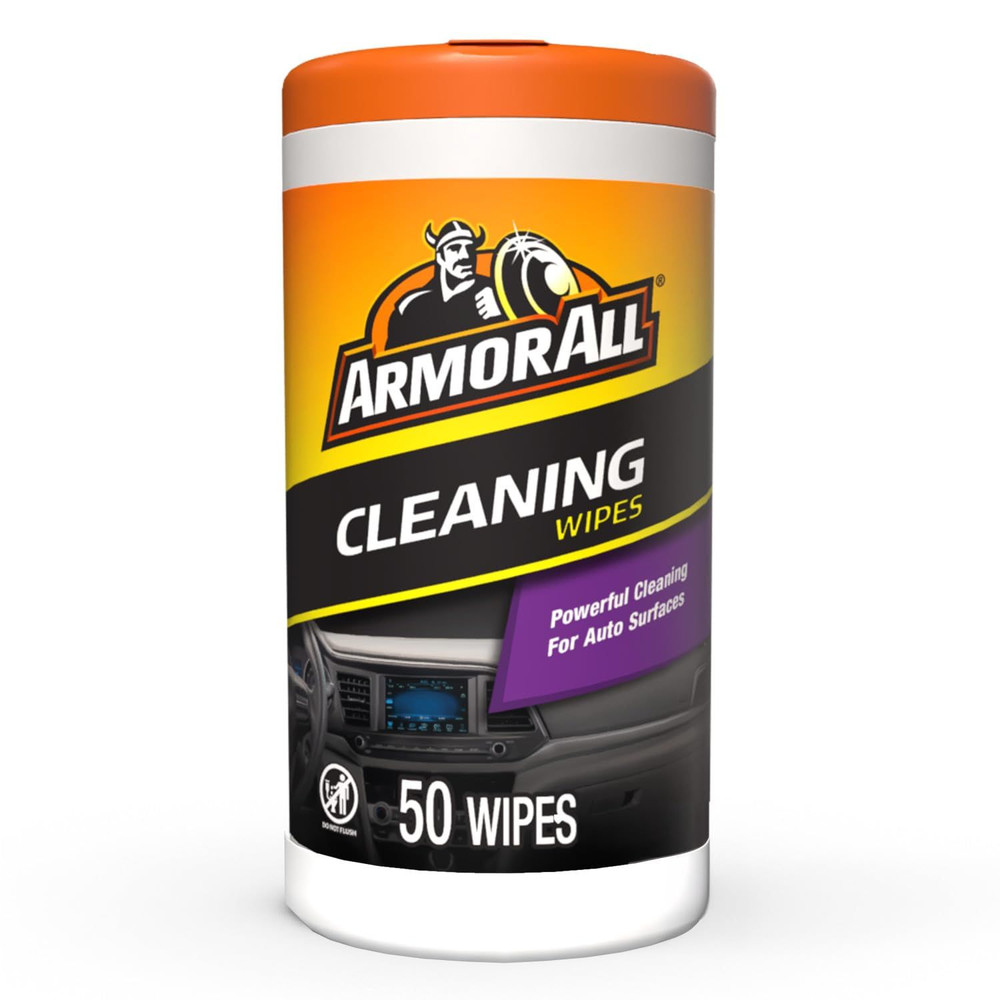 Armor All Car Cleaning Wipes , for Interior and 1 Count (Pack of 1)