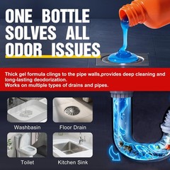 Bell Bird Drain Clog Remover & Pipe Cleaner – Thick Power Gel Pack of 1
