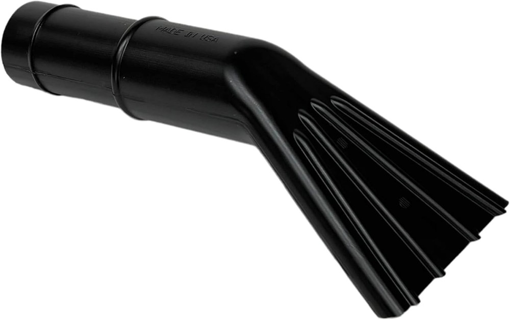 Vacuum Claw Nozzle 2″ x 12″ for Wet/Dry Use, Fits Car Wash Color: Black Nozzle