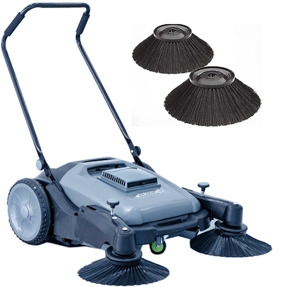 39″ Industrial Floor Sweeper BC39S with Accessory Bundle for 6 Mo