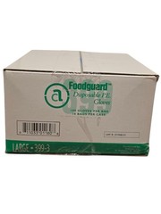 Amer Care Good Guard Disposable P.E. Gloves Large 399-3 10/100 1,000 Gloves