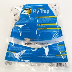 Raid Fly-Bag Disposable Fly Trap – Attract & Traps Insects – Outdoor Use