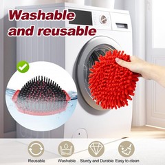Chenille Mop Heads Replacements for Ocedar, Mop Replace Head for O Cedar Mops…