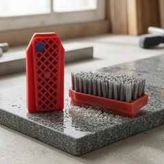 Stone Polishing Brush Silicon Polishing Grit Antiqued Finishing Brush Dense