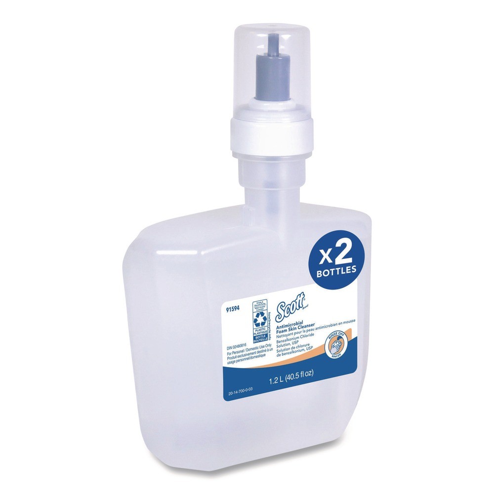 Scott 91594 1.2 L Antimicrobial Foam Skin Cleanser Refill – Fresh (2/CT) New