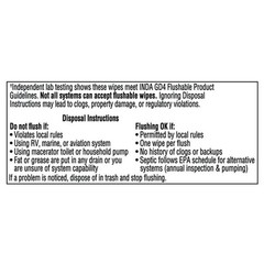 Equate Flushable Wipes Value 5 Pack 240 Wipes Fresh Scent Gentle Cleansing