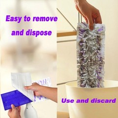 18 Pack Disposable Power Mop Refills for Swiffer – 5X Purple