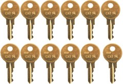 Bobrick Cat-74 Dispenser Key – 12 Pack of Keys