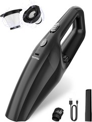 TANYO Handheld Car Vacuum Cordless, Portable Vacuum Cleaner with High Power Suct